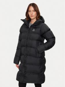 Пуховик свободного кроя Haglöfs, черный