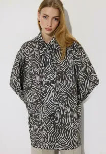 Блузка на пуговицах Touché Privé, Zebra Print