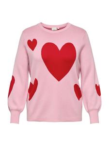 ONLY Carmakoma Свитер 'CARMontana' в цвете Rose