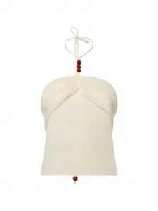 Футболка Magda Butrym, бежевый