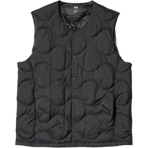 Утепленный жилет Uniqlo унисекс, 09 черный