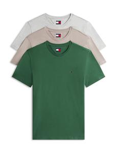 Tommy Jeans Футболка в цвете Greige, Mottled Grey, Fir