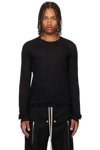 Базовая футболка Concordians с длинными рукавами Rick Owens, черный