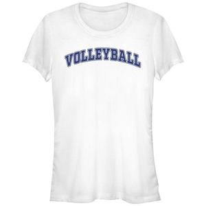 Юниорская волейбольная футболка с рисунком, белый