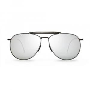 Солнцезащитные очки Thom e Titanium Thom Browne, серый