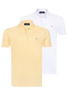 Рубашка Jacey Quinn, цвет Yellow/White