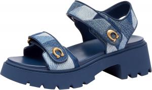 Женские сандалии на платформе COACH Brynn, Denim