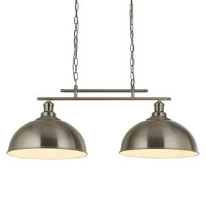 Подвесной светильник searchlight Fusion, серебро - сталь - 34 x 31 x 82 см