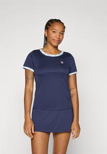 Футболка Fila YAMILA, Navy/Court Green/Dark Blue