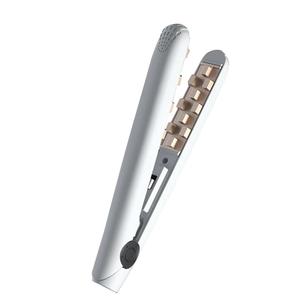 Утюжок для выпрямления волос с функцией завивки, клипса для объема у корней, мини-подушечка для подъема волос CHIGO, белый