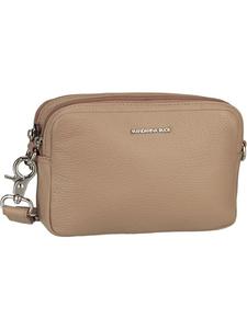 Наплечная сумка Mandarina Duck Umhängetasche Mellow Leather Camera Bag FZT13, цвет Warm Taupe