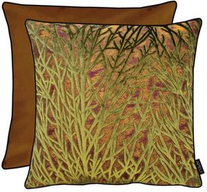 Декоративная подушка 45/45 см Apelt, коричневый/зеленый