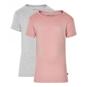 Футболка Minymo Basic 33 2 Pack, розовый