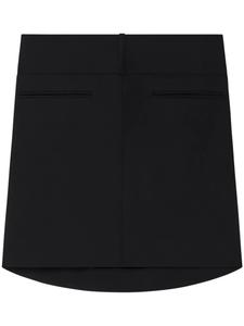Юбка мини Oblique Courrèges, черный