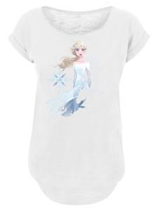 Футболка Disney Frozen 2 Эльза Нокк Водяной Дух Лошадь белого цвета F4NT4STIC