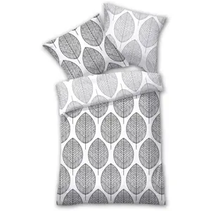 Постельное белье Dyckhoff «Лина» из мягкой махры, цвет graphit