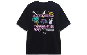 Li Ning Мужская футболка с подкладкой, Черный