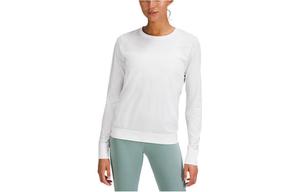 Футболка Women's Crew Neck Moderate Straight Fit Lululemon, белый/белый/wht/wht