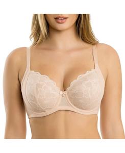 Женский бюстгальтер Luxlacy без подкладки на косточках, цвет Пустынный цветок, размер 40H PARFAIT, Desert flower