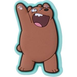 Crocs Пряжка для обуви из ПВХ Unisex коричневый/светло-зеленый