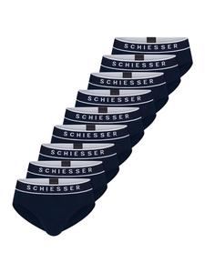 Schiesser Трусы-слипы Rio из органического хлопка (95/5) темно-синего цвета