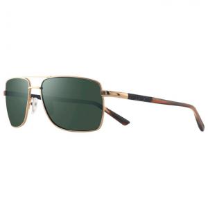Солнцезащитные очки Ray Gold Crystal Smoke Green Polarized Revo