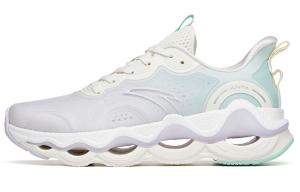 Коллекция беговых кроссовок для женщин с низким верхом, фиолетово-зеленого цвета Anta