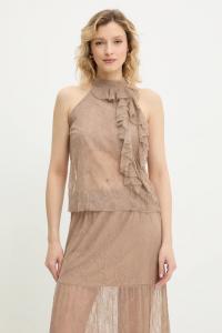 Блузка Answear.Lab, коричневый