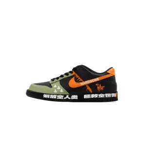 Dunk Abrasion Resistant низкие кроссовки для скейтбординга Unisex Army Green Nike, зеленый