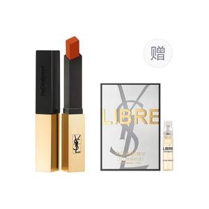 SAINT LAURENT Помады матовые стойкие small gold bars, 2,2 г + пробник туалетной воды, 1,2 мл