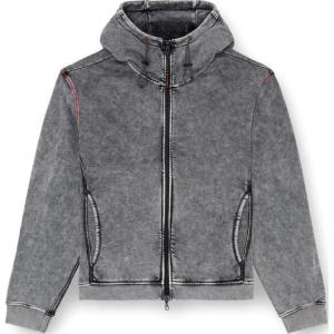 DIESEL Выцветший свитшот, Gray
