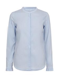 Рубашка в полоску MMMATHIE светло-голубого цвета Mos Mosh