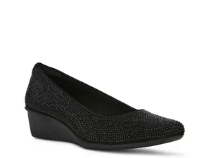 Туфли Wisher Wedge Pump Anne Klein, черный