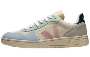 Женские кроссовки V 10 с замшевыми вставками VEJA