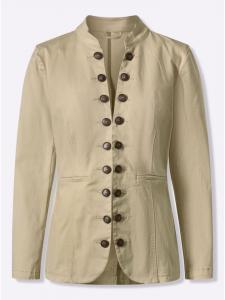 Heine Джинсовый пиджак песочного цвета