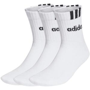 ADIDAS Носки унисекс, упаковка из 3 пар, мягкие, 3S, линейные