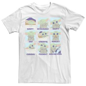 Мужская футболка The Mandalorian The Child Emotions Star Wars