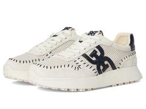 Кроссовки Sam Edelman Langley Woven, цвет Ivory/Black Crochet