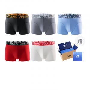 Классические трусы 101 для мужчин, набор из 5 штук Lee, белый