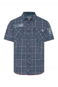 Рубашка обычного кроя на пуговицах CAMP DAVID, темно-синий