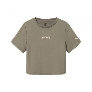 ANTA Кроп-топ для тренировок Variety Training Collection, женский, цвет Dark Shrub Green