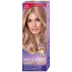 Краска для волос 9/36 розовый блондин, 110 мл Wella Ton sunset hour, цвет 9/36 blonde rose