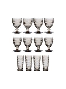 Набор из 12 бокалов для вина и лонг-дринков Boston, окрашенных в дымчатый цвет Villeroy & Boch