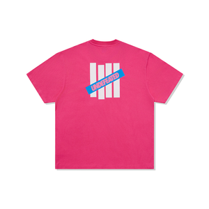 Футболка Unisex Crew Neck UNDEFEATED, розовый