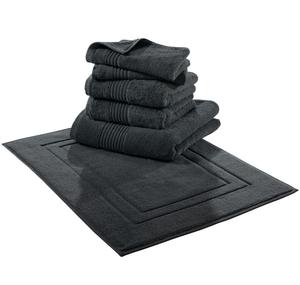 Полотенце для ванной Erwin Müller Sparpaket 6 tlg. Konstanz, антрацит