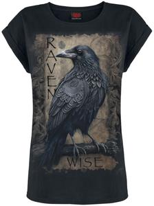 Футболка Spiral Raven Wise, черный