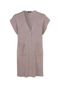 Жилет-рубашка Неподвластный времени жилет-рубашка простого дизайна VIA APPIA -DUE-, цвет Toffee Melange