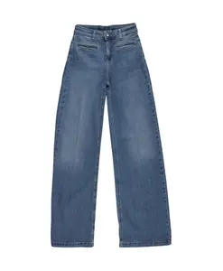 Расклешенные джинсы из денима Liu Jo, синий