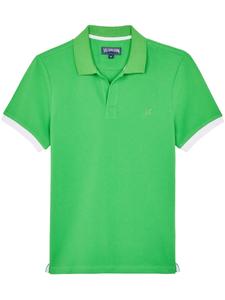 Футболка из хлопкового пике Vilebrequin, зеленый