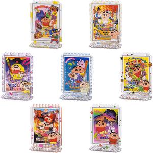 Акриловая подставка Crayon Shin Chan Theater Edition мистическая коробка одиночная мистическая коробка/полный набор 7 шт POP MART